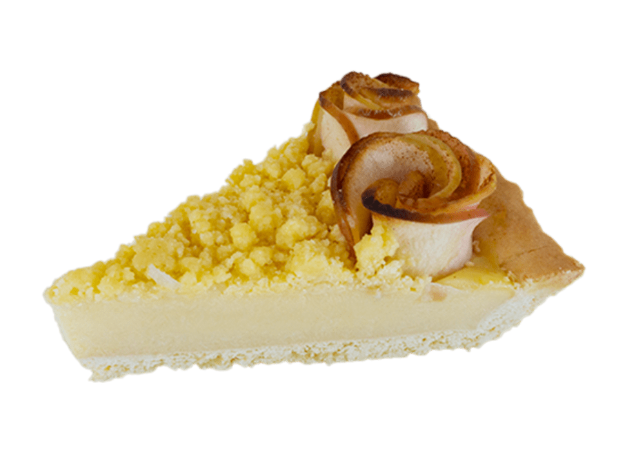 TARTA CRUMBLE DE MANZANA PORCIÓN 