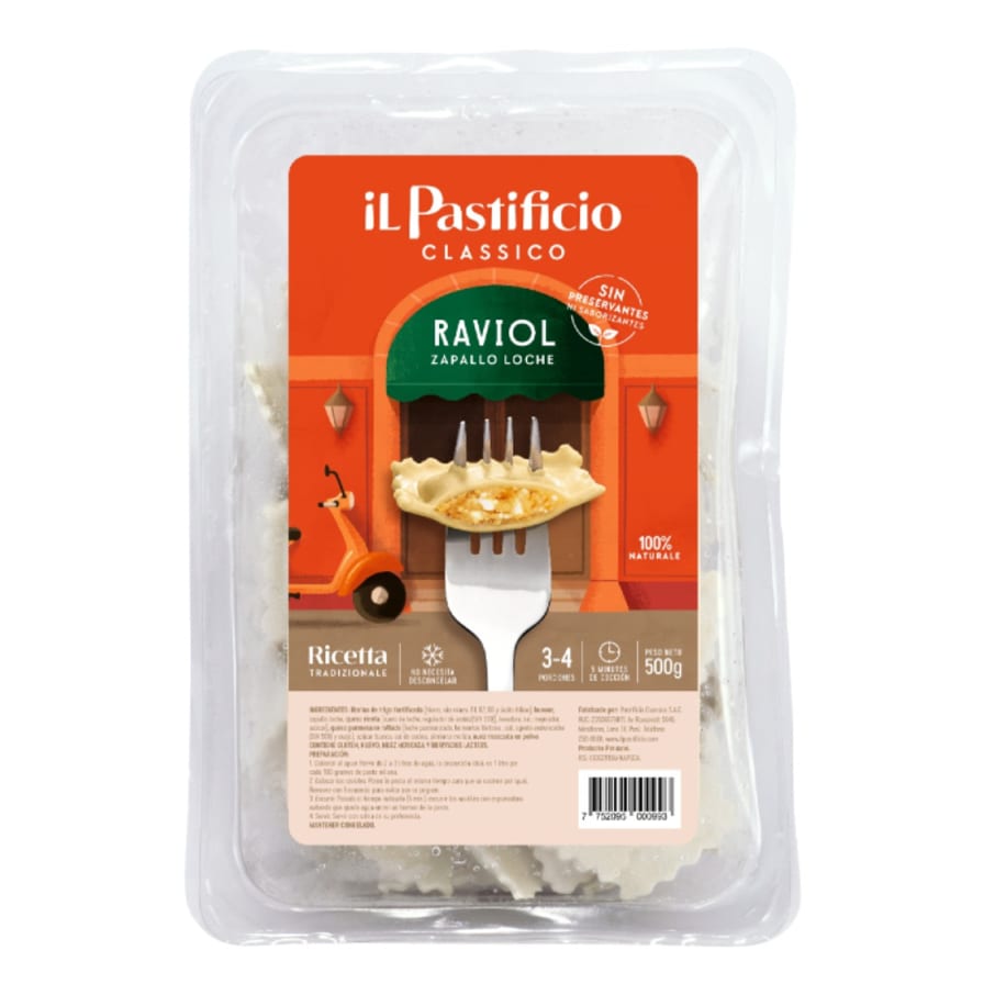 Raviol de Zapallo Loche (500g)