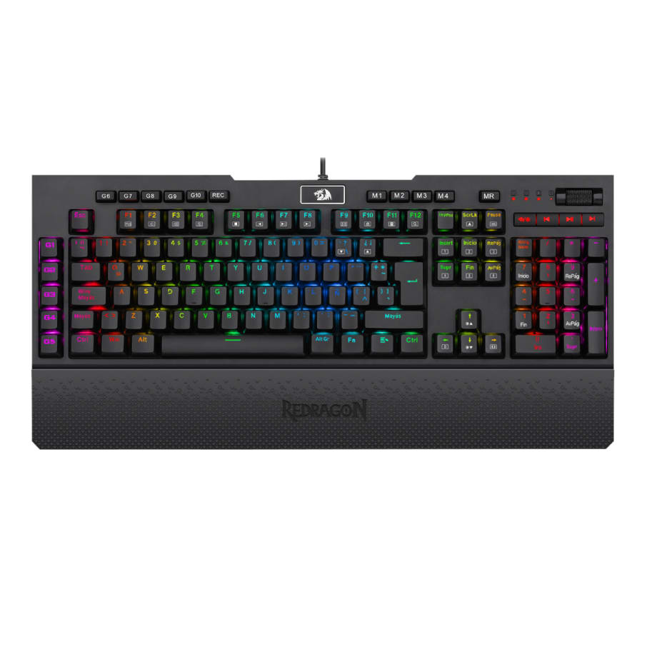 K586RGB-PRO-SP Teclado Redragon BRAHMA PRO, Spanish 