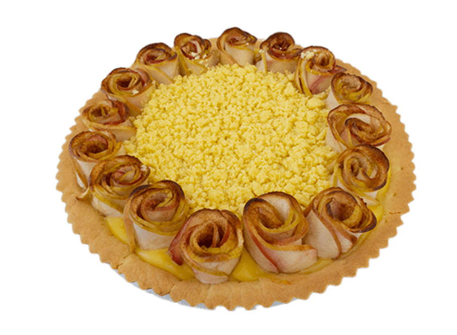 TARTA CRUMBLE DE MANZANA 