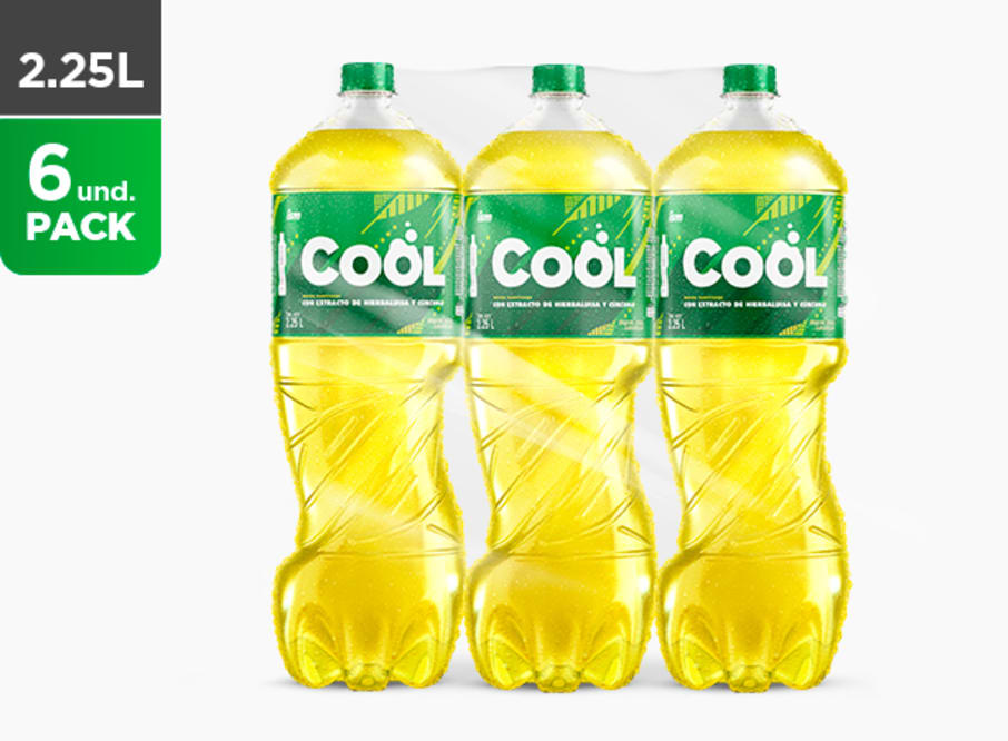 Cool Cola Amarilla 2250 ML