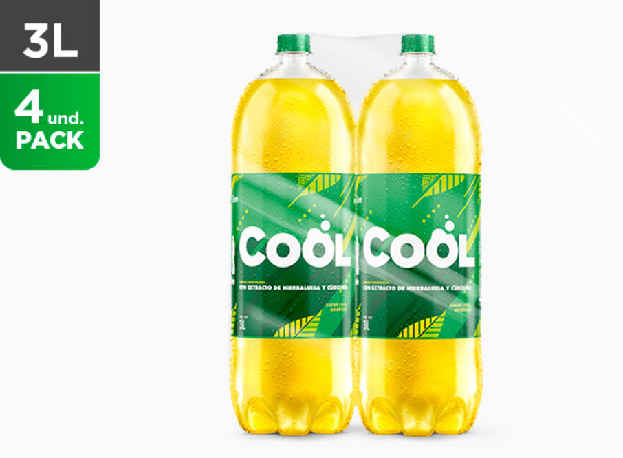 Cool Cola Amarilla 3000 ML