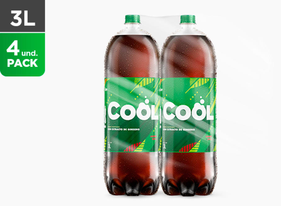 Cool Cola Negra 3000 ML