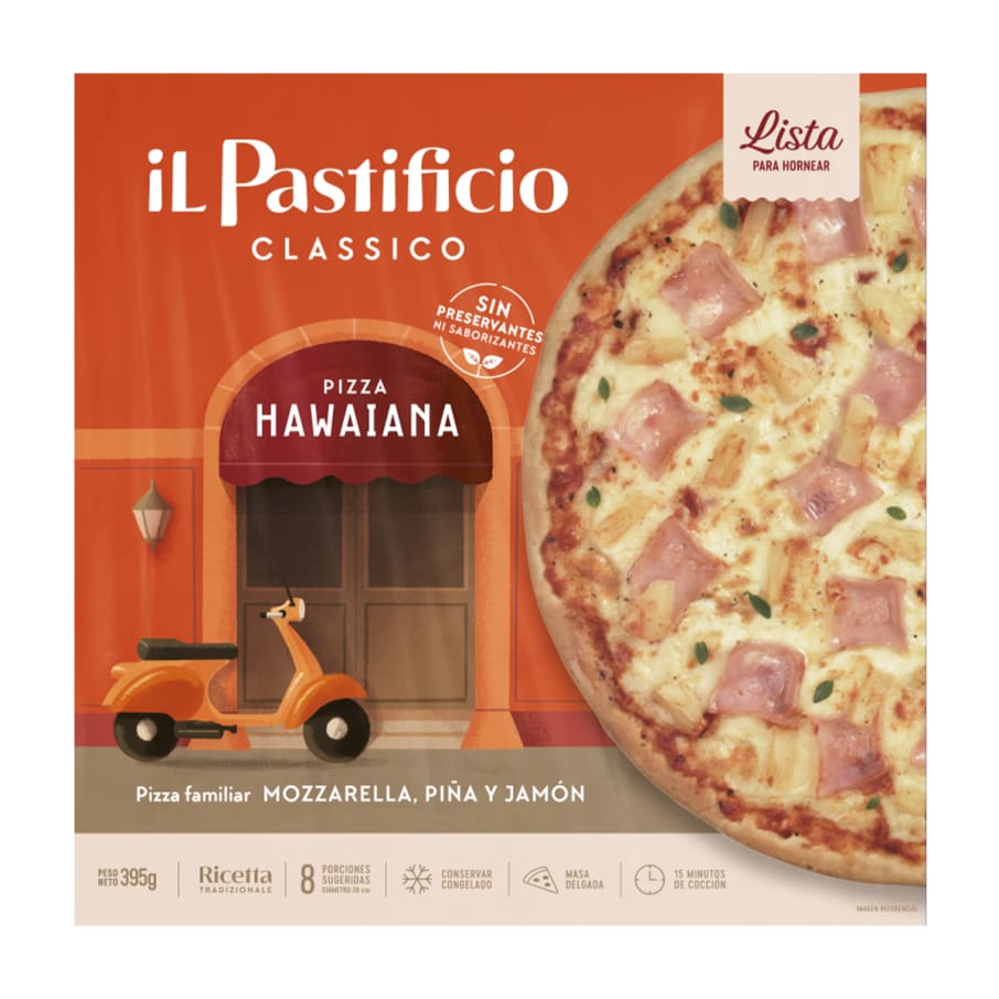 Pizza Hawaiana (395g)