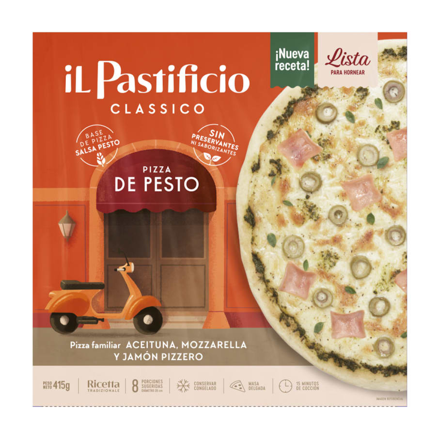 Pizza Pesto (415g)