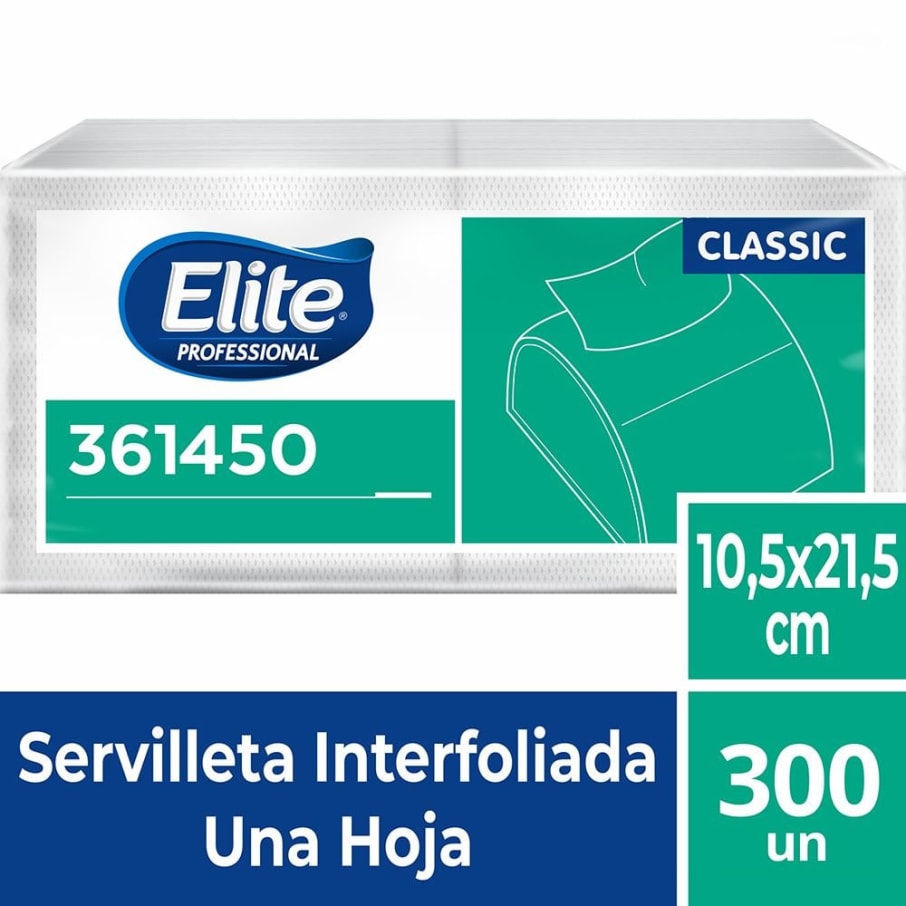 SE Elite Instit. Interfoliada 300 hojas.