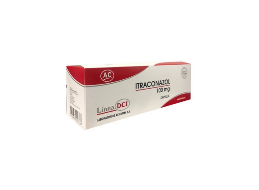 ITRACONAZOL 100MG CAPSULA X 100