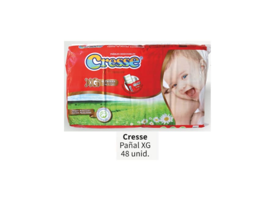 CRESSE PREMIUM PAÑAL DESECHABLE TALLA XG X 48