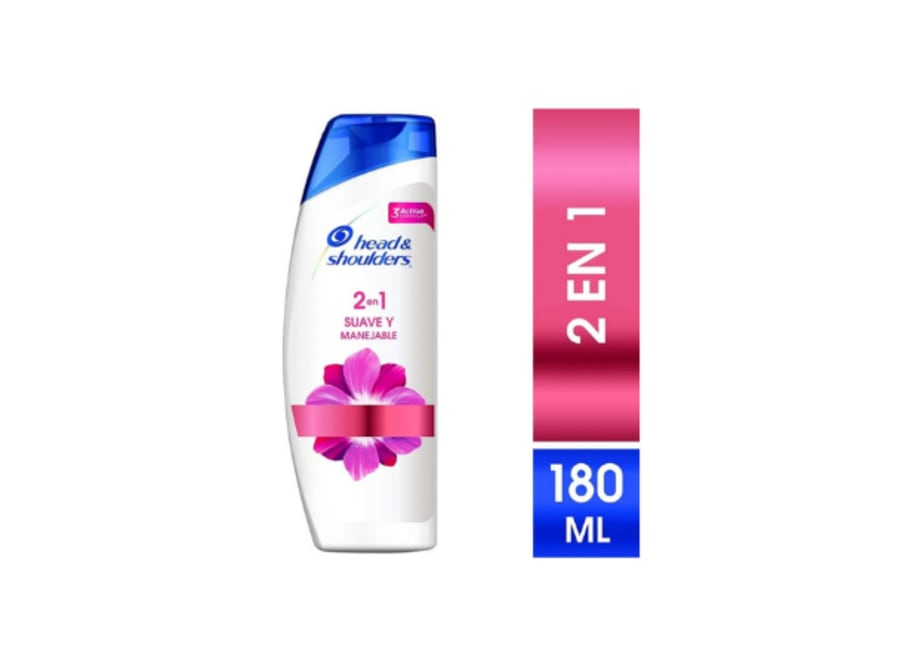 HEAD SHOUL SHAMPOO SUAVE Y MANEJABLE 2EN1 X 180ML