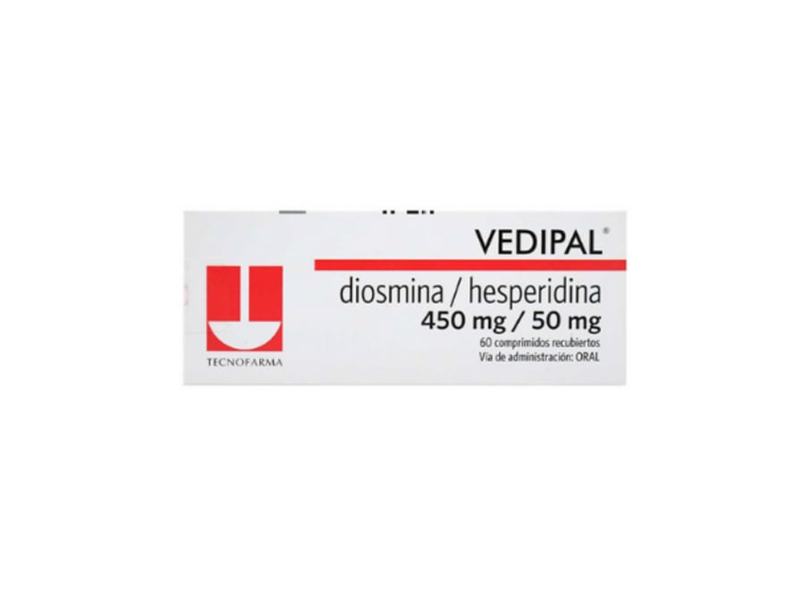 VEDIPAL 450MG+50MG COMPRIMIDO RECUBIERTO X 60