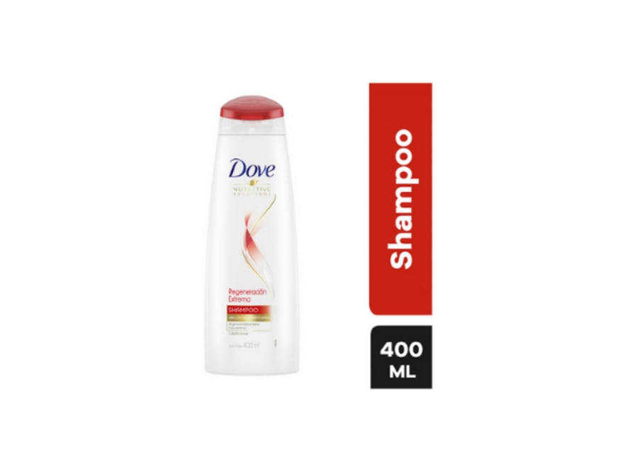 DOVE SHAMPOO REGENERACION EXTREMA FRASCO X 400 ML