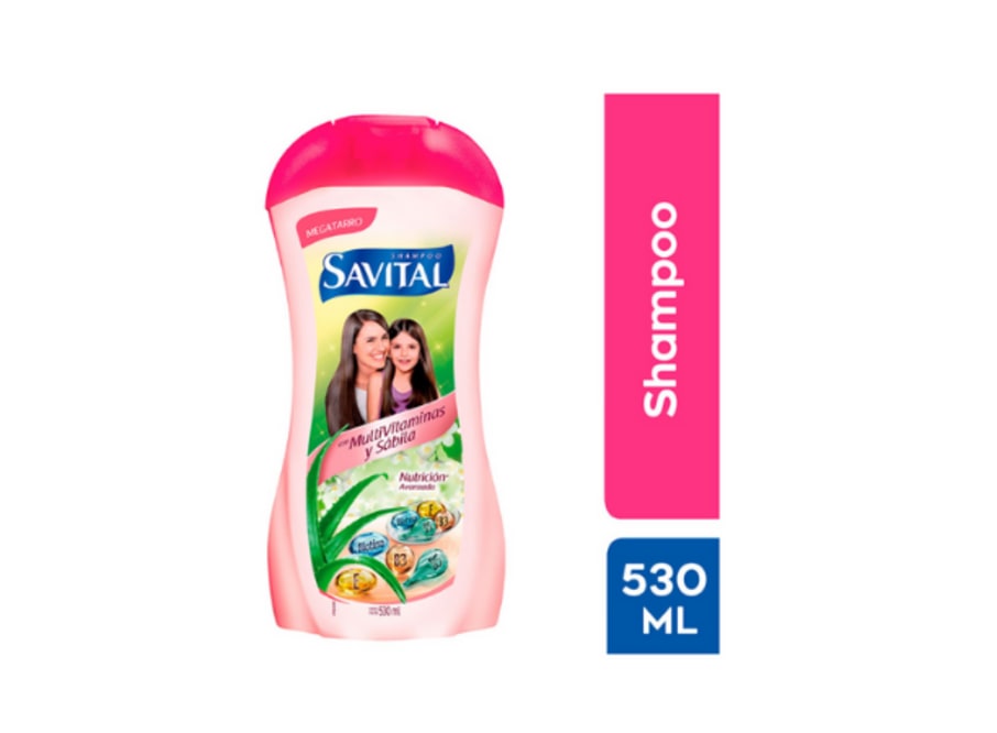 SAVITAL SHAMPOO MULTIVITAMINAS Y SAVILA X 530ML