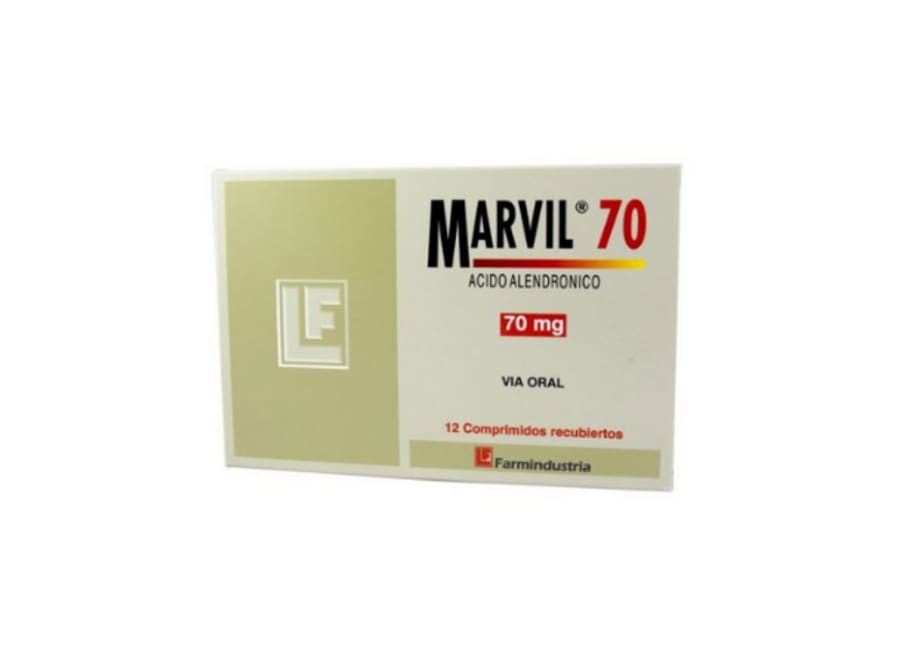 MARVIL 70MG COMPRIMIDOS X 12