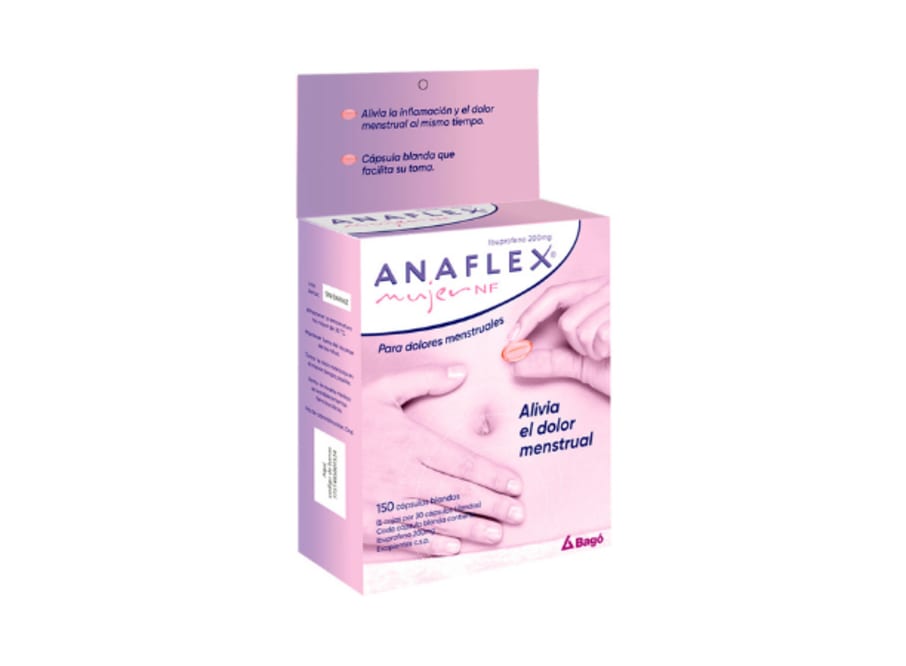 ANAFLEX MUJER NF 200MG CAPSULA BLANDA X 30