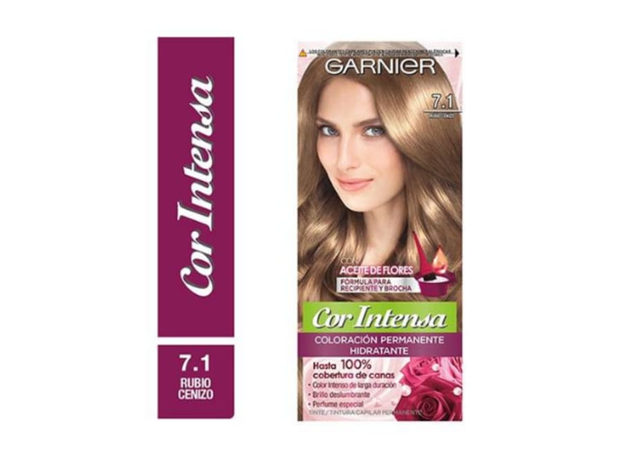 NUTRISSE COR INTENSA TINTE 7.1 RUBIO CENIZO