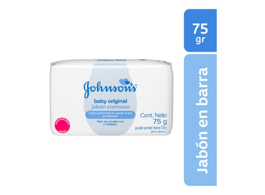 JOHNSONS JABON CREMOSO ORIGINAL X 75G