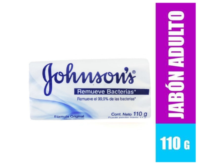 JOHNSONS JABON ADULTO REMUEVE BACTERIAS X 110 GR