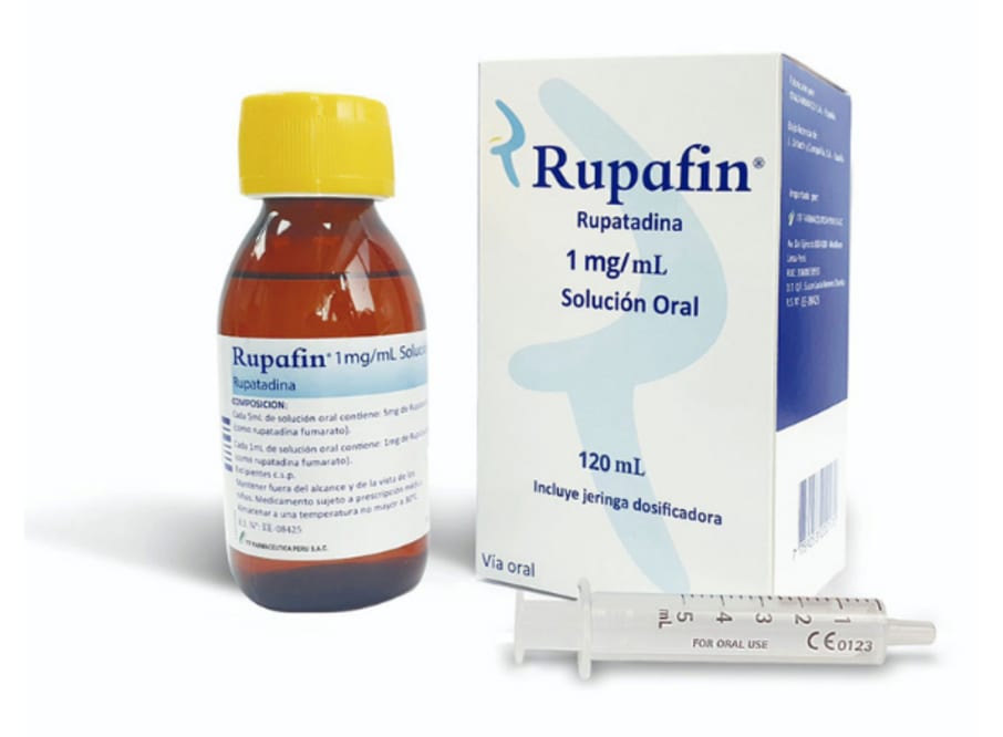 RUPAFIN 1 MG/ML SOLUCION ORAL X 120 ML