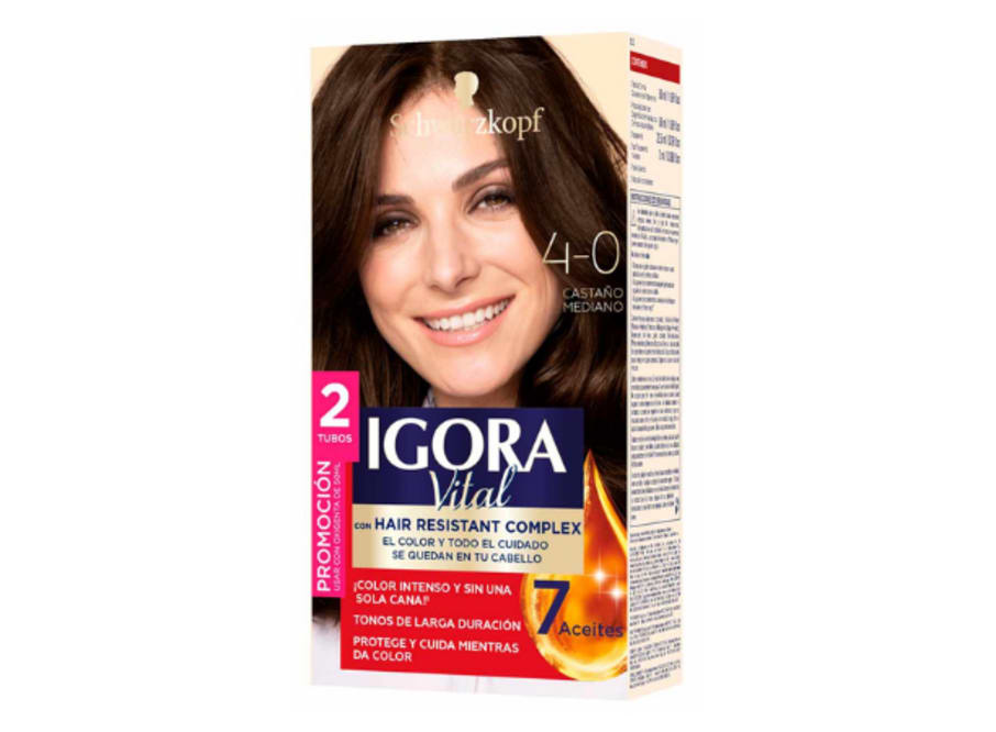 IGORA VITAL TINTE 400 CASTAÑO MEDIO