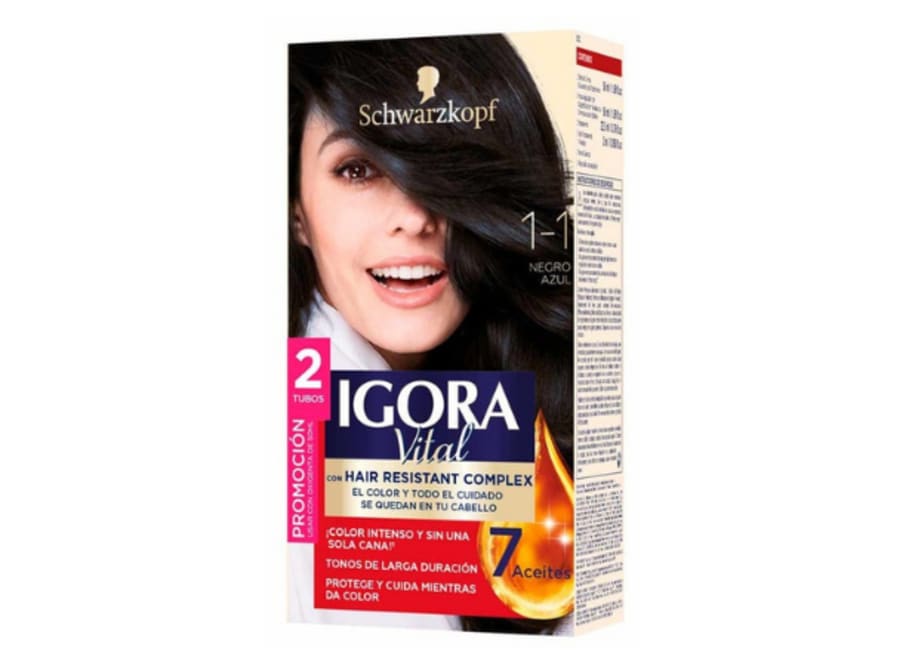 IGORA VITAL TINTE 110 NEGRO AZULADO