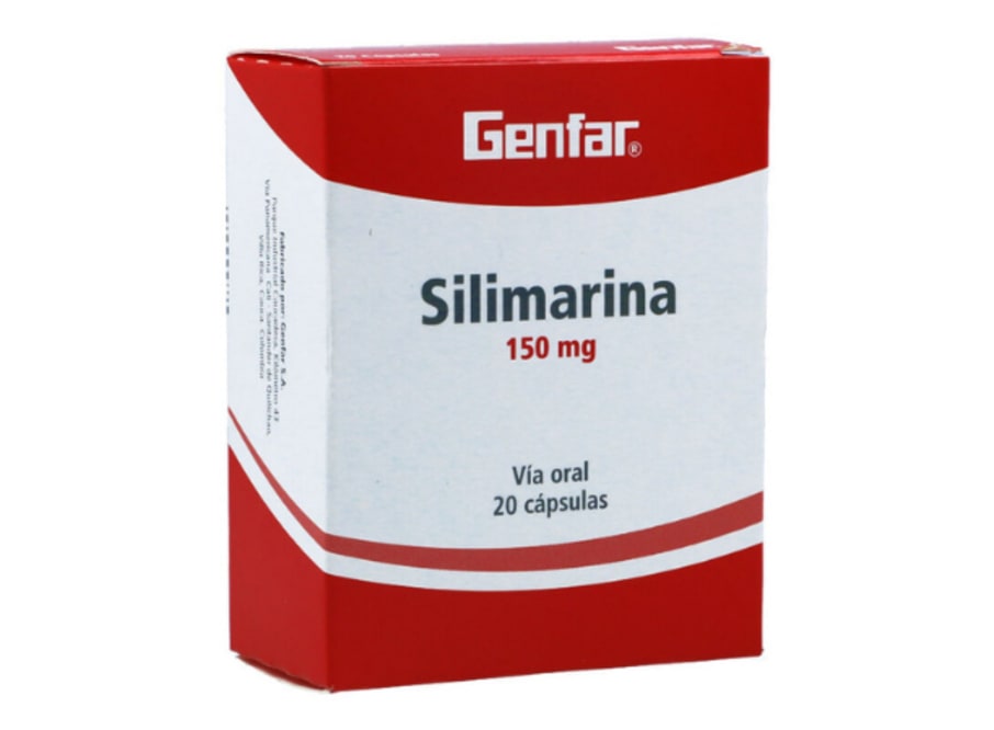 SILIMARINA 150MG CÁPSULA X 20 