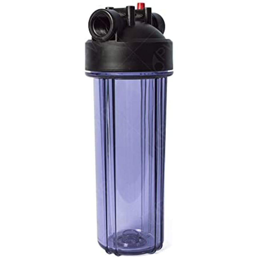 HOUSING TRANSPARENTE 2.5"X10" CONEXIÓN 3/4"