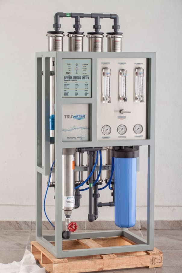 SISTEMA OSMOSIS INVERSA ACERO INOXIDABLE - 1 HP