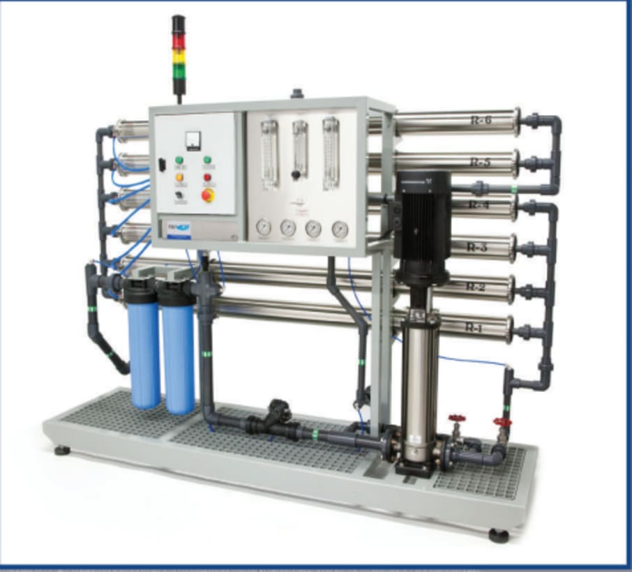 SISTEMA OSMOSIS INVERSA ACERO INOXIDABLE - 5 HP