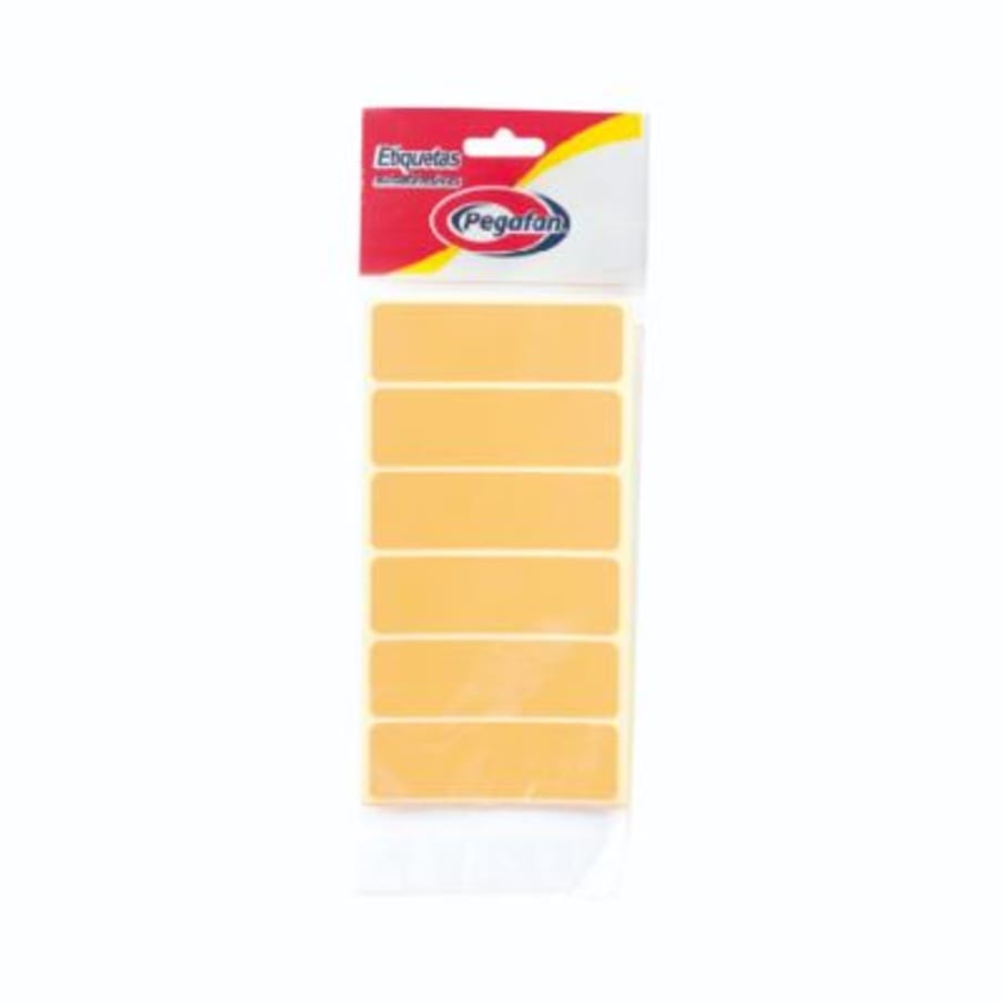 ETQ.PEG.RECT  AMARx100 (12 UND POR CAJA)