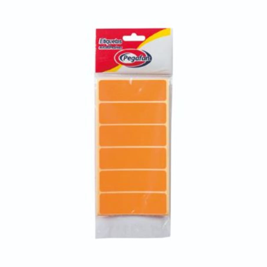 ETQ.PEG.RECT  FL-NAR x100 (12 UND POR CAJA)