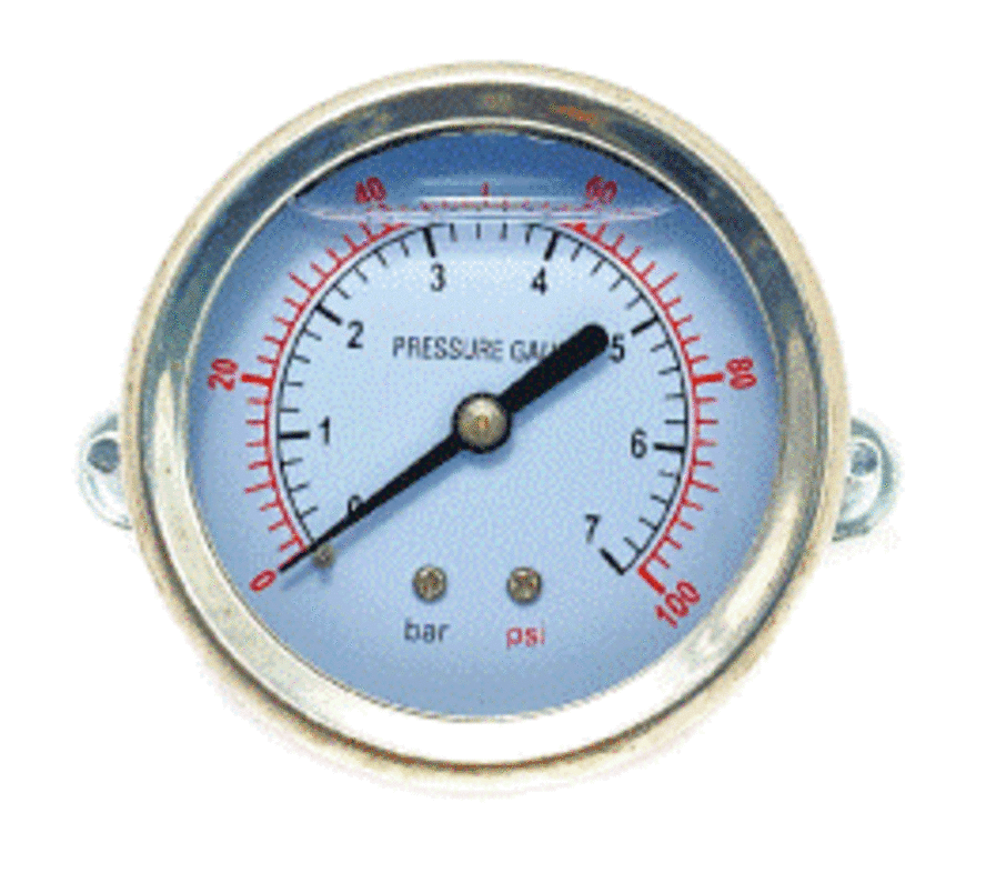 MANOMETRO PARA PANEL 0-100 PSI