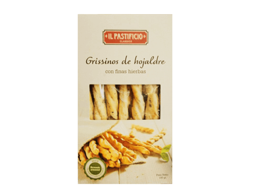 Il Pastificio Grisinos con finas hierbas (100g)