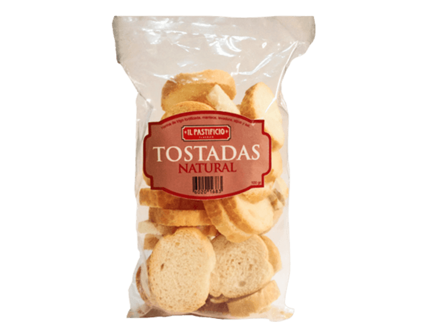 Tostadas al natural (100g)