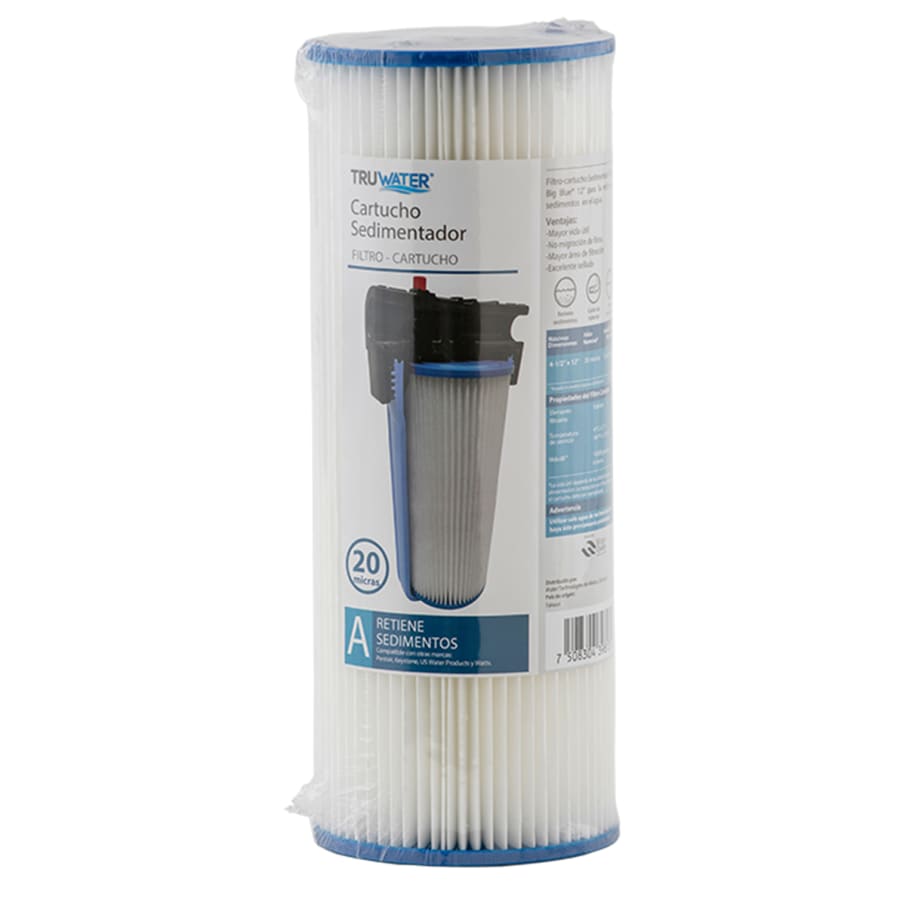 CARTUCHO SEDIMENTADOR PLISADO 4.5"X12"