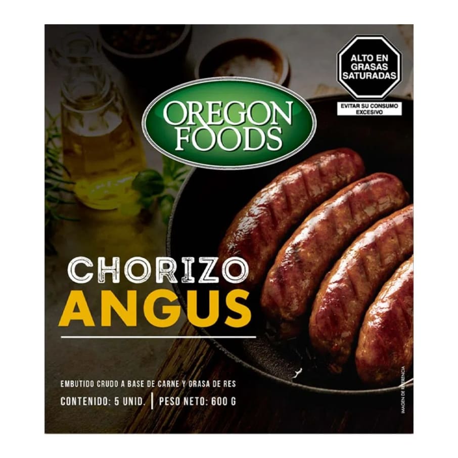 Chorizo Angus - OREGON FOODS