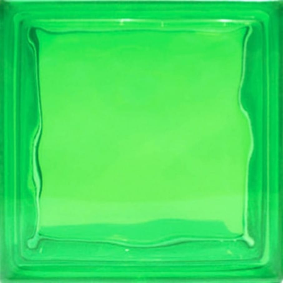 Vitroblock INTENSE Verde obscuro 19X19X08 VBCLINNBVO