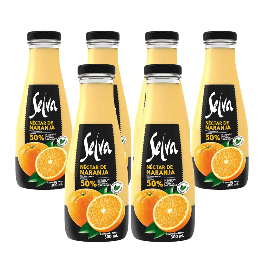 NECTAR SELVA NARANJA X 6UND