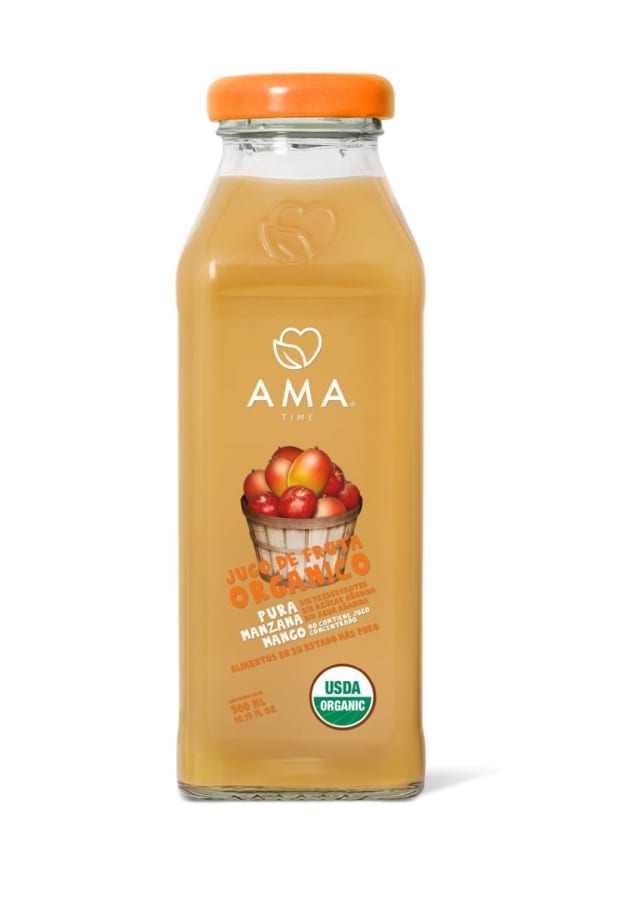 AMA Time Jugo Orgánico Manzana Mango