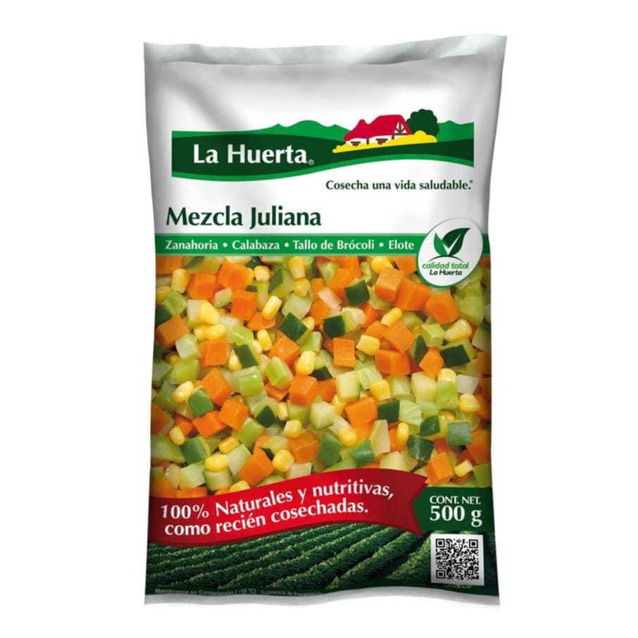 Mezcla Juliana La Huerta Congeladas 500 g