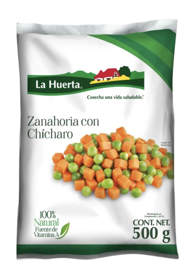 Chícharo Con Zanahoria La Huerta Congelados 500 g