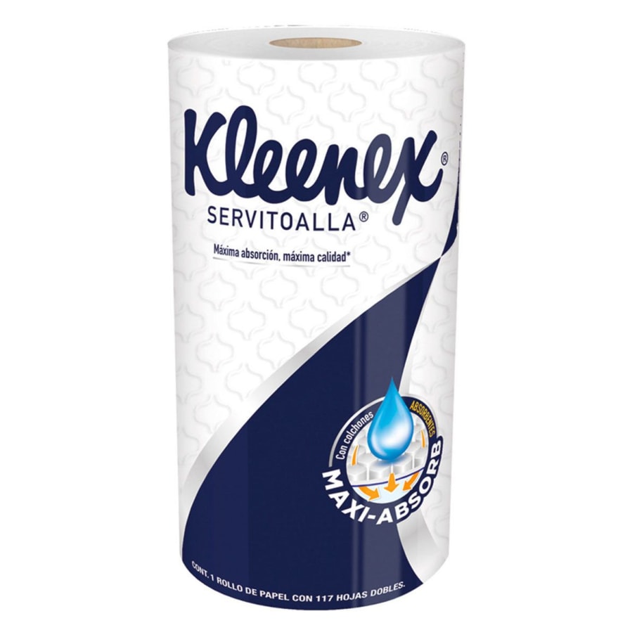 Servitoalla Kleenex Maxi Absorb Servitoalla 1 Rollo 117 Hd