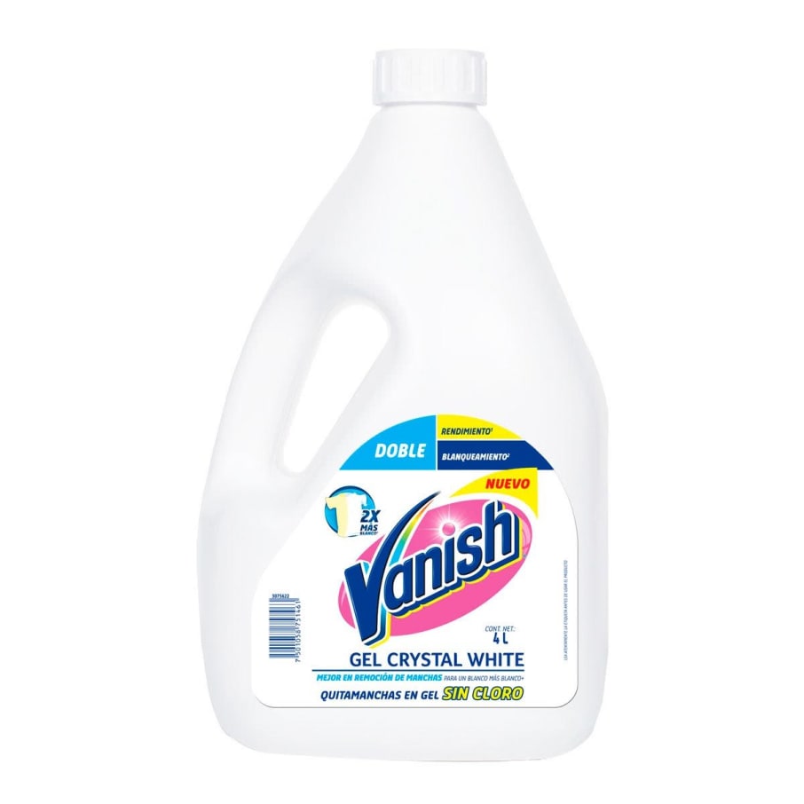 Quitamanchas y Blanqueador Vanish White 4 L