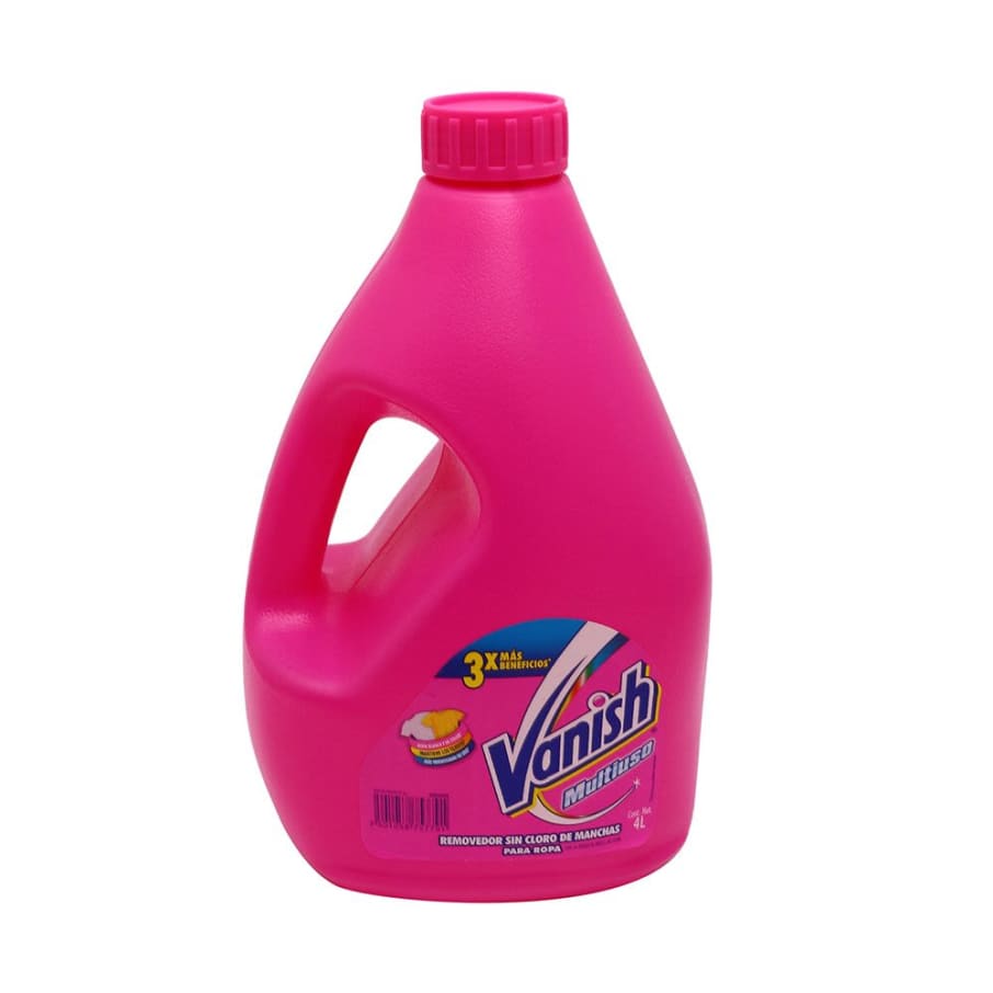 Desmanchador Vanish Multiuso Ropa Blanca/Color 4 L