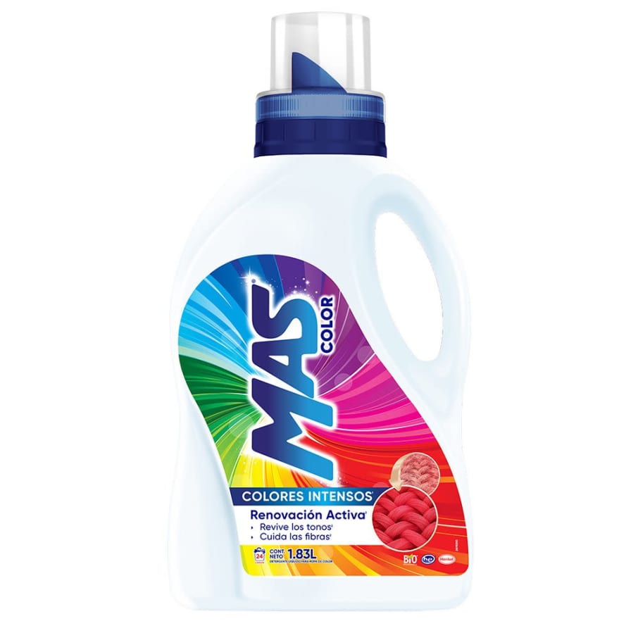 Detergente Mas Color Líquido 1.83 L