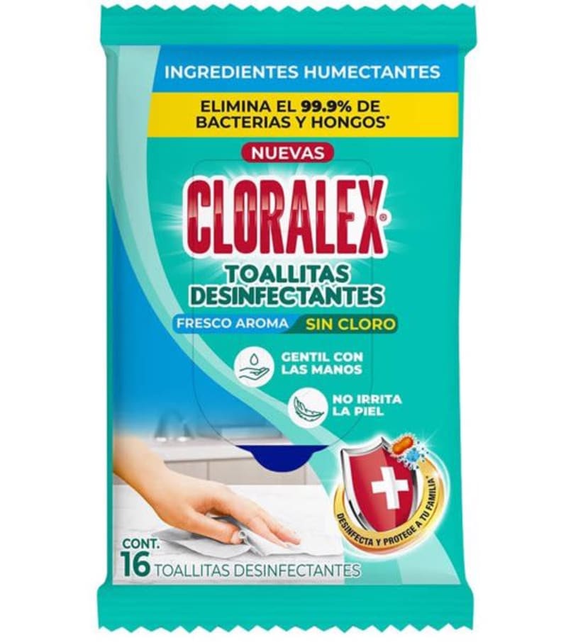 Toallitas Desinfectantes Cloralex  16 S