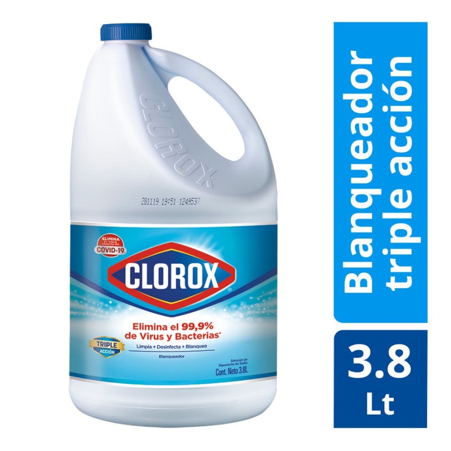 Desinfectante Clorox Máxima Pureza 3.8 L