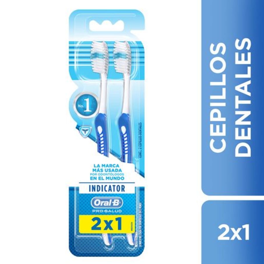 Cep. Dental Adulto Oral-B Indicator Pack 2En1