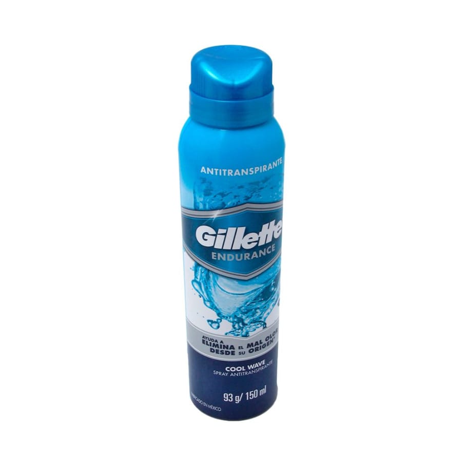 Antitranspirante Gillette Endurance  Cool Wave Aerosol 150 mL