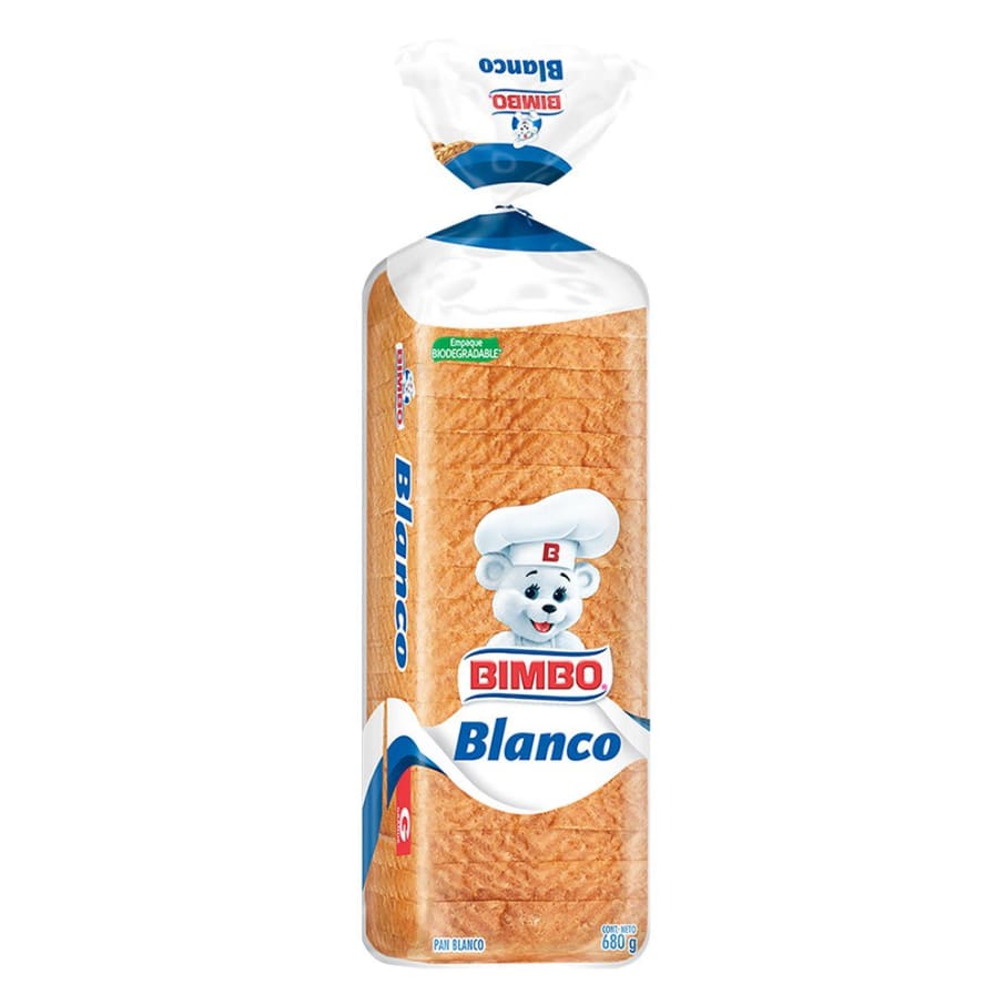 Pan Blanco Bimbo Grande 680 g