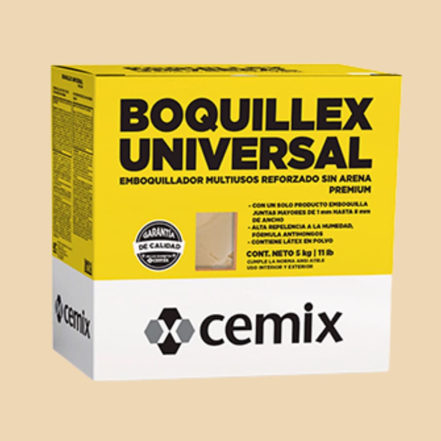 BOQ. UNIV SIN ARENA BEIGE( 5 KG) CEMIX